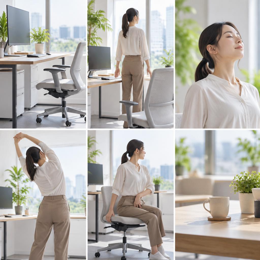 続けやすさが鍵!デスクワーク対策とリラックス法