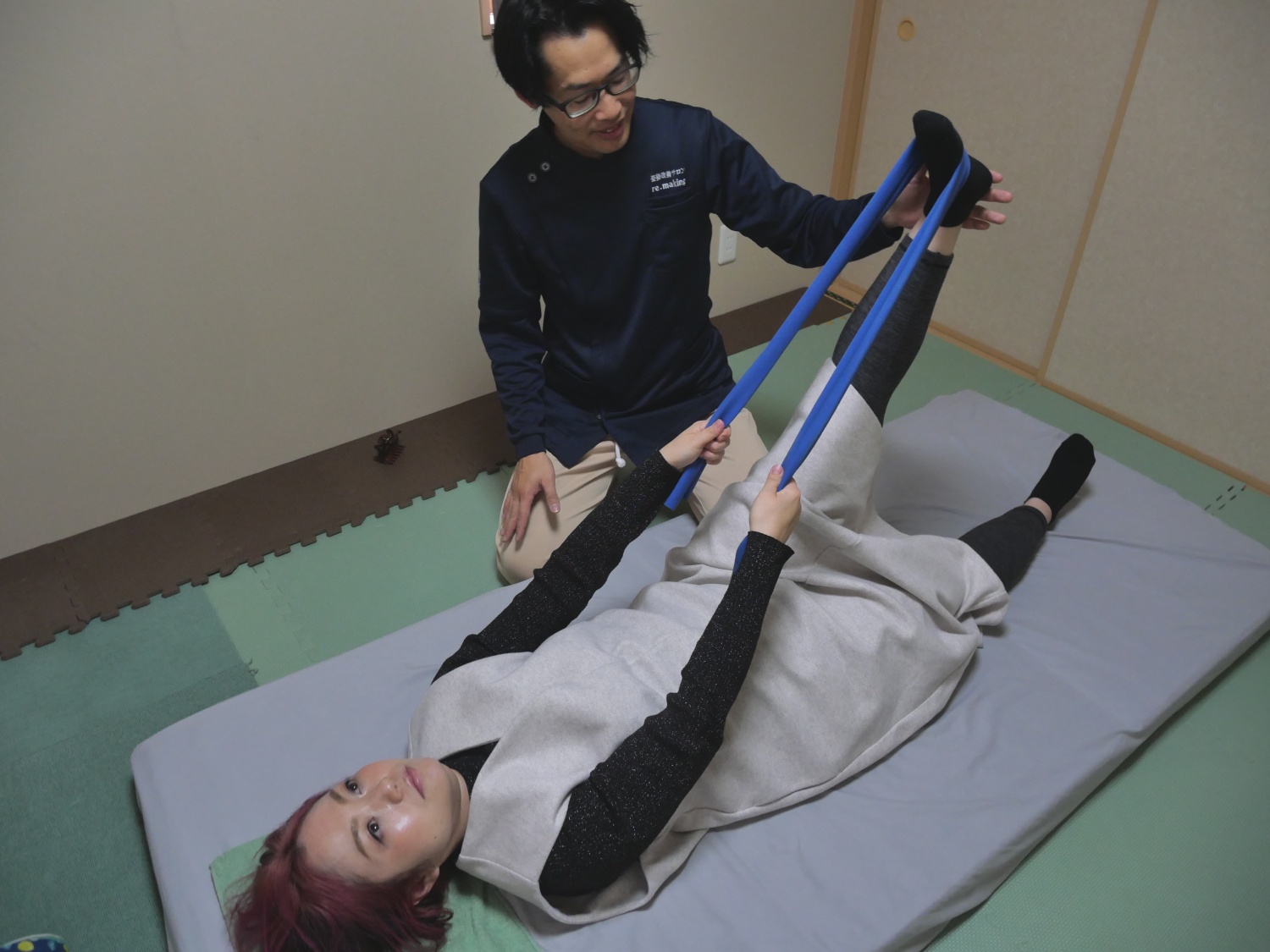 リラクゼーション体操を取り入れたメニュー