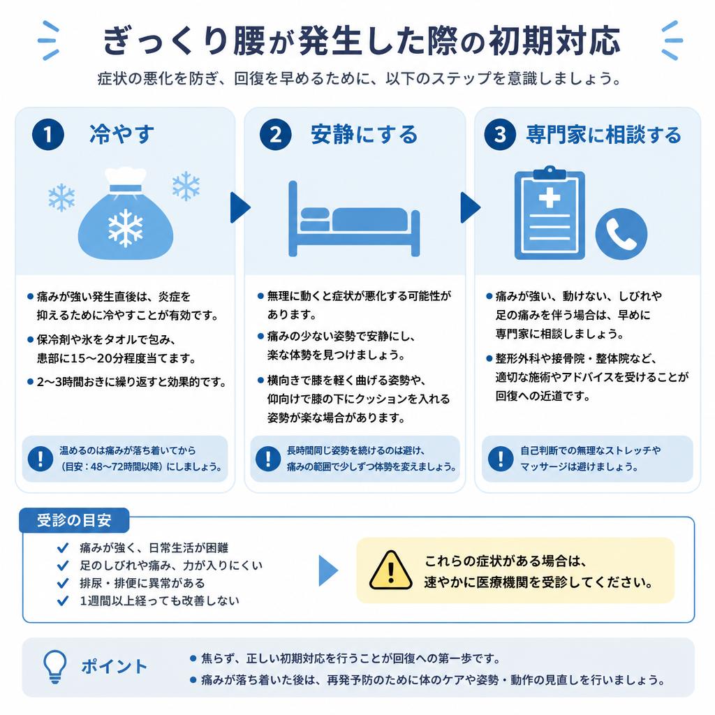 2. 初期対応がカギ！正しい対処法を理解する