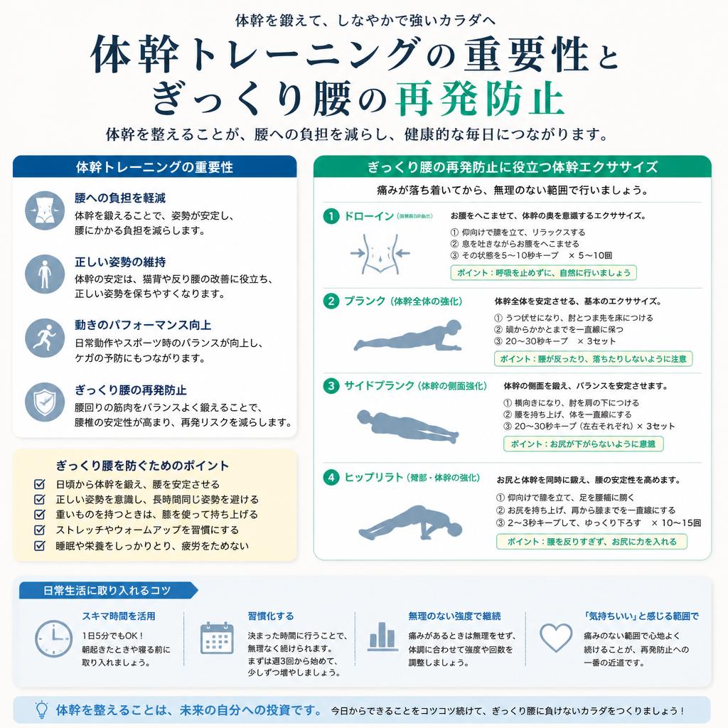 4. 体幹トレーニングがもたらす効果