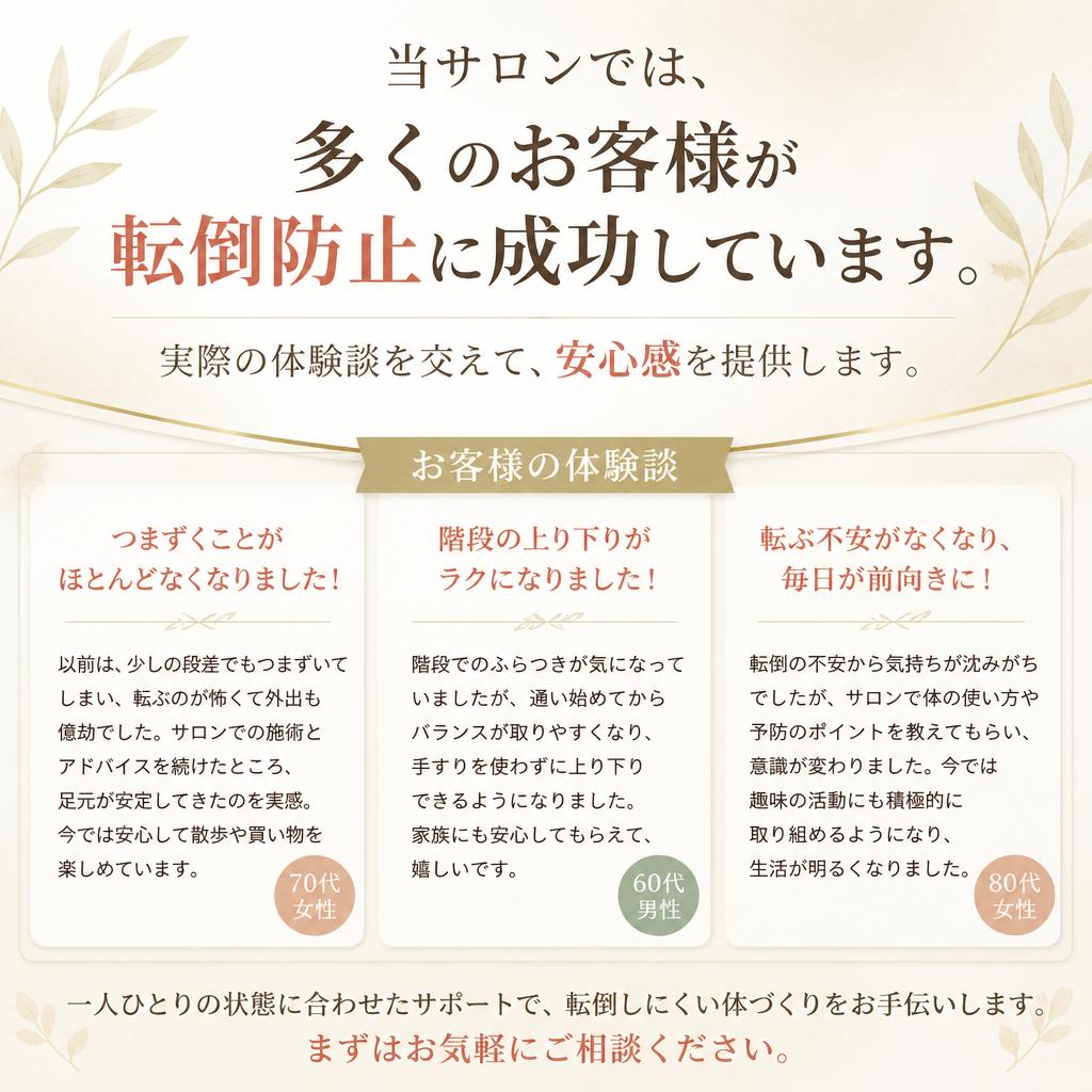 実績とお客様の声