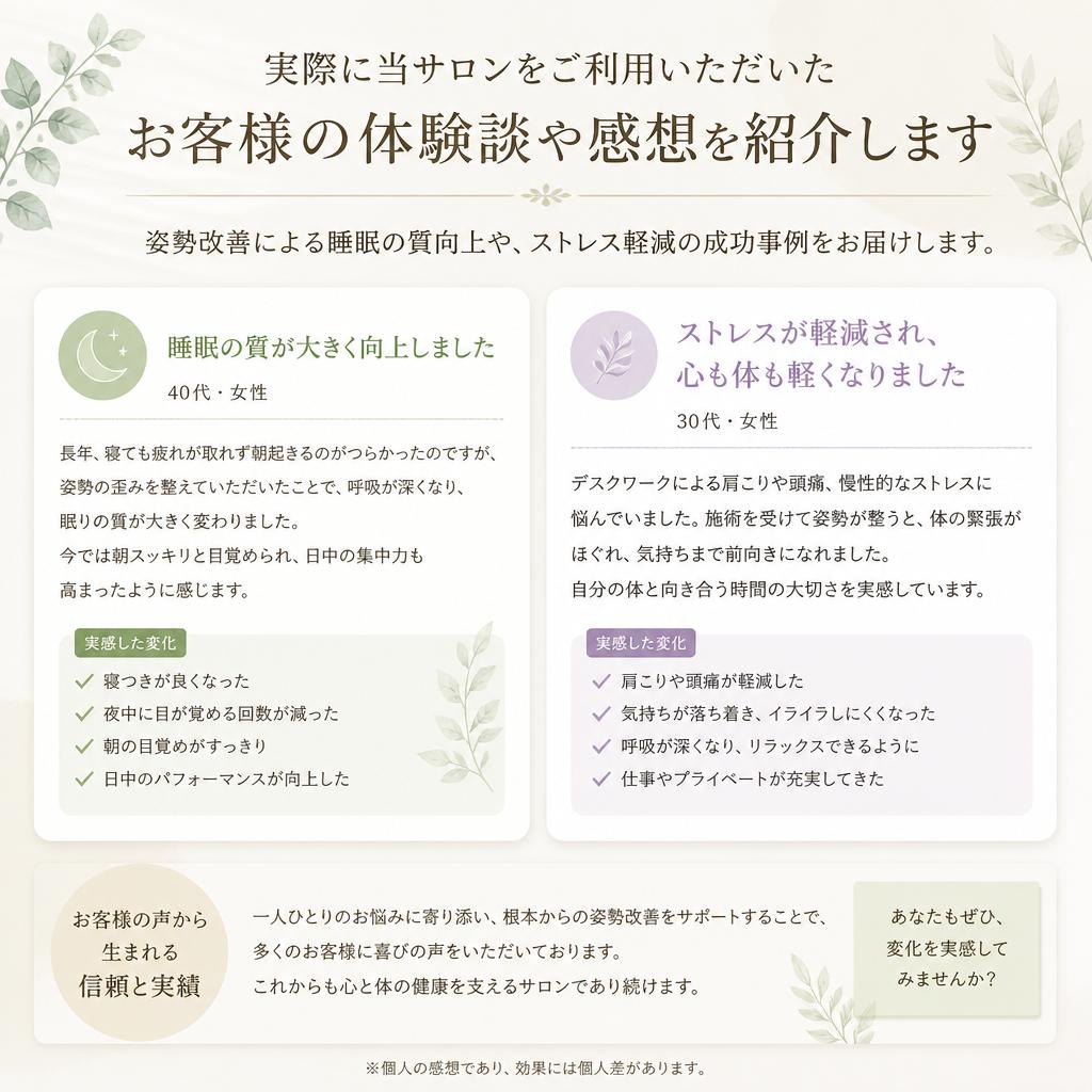 お客様の声